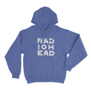 Rad Ioh Ead Unisex Hoodie Blue