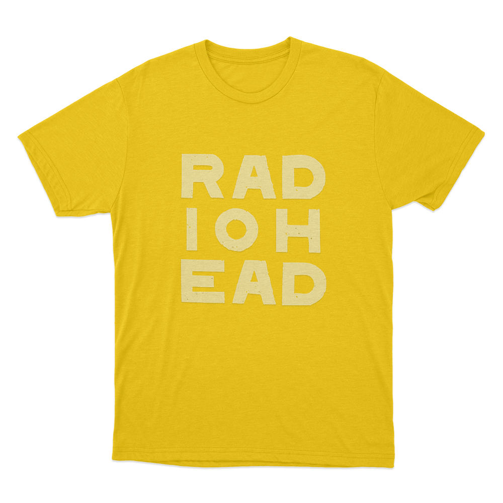 Rad Ioh Ead Unisex T Shirt Yellow Rad Ioh Ead Unisex T Shirt Yellow