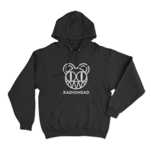 Radiohead Bear Head Logo Unisex Hoodie Black