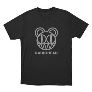 Radiohead Bear Head Logo Unisex T Shirt Black