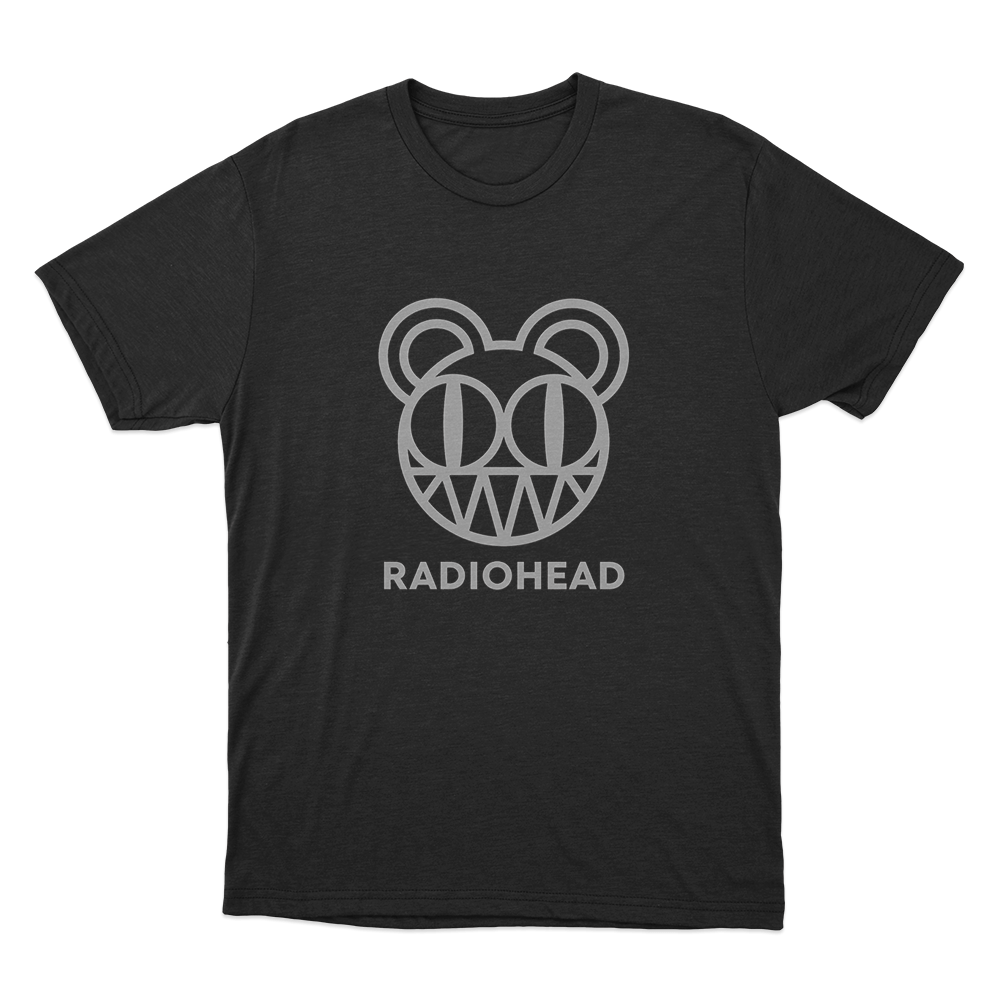 Radiohead Bear Head Logo Unisex T Shirt Black Radiohead Bear Head Logo Unisex T Shirt Black