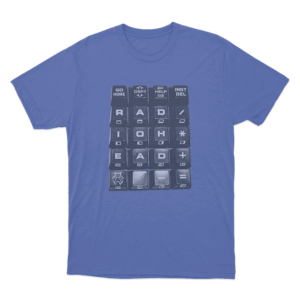 Radiohead Keycap Design Unisex T Shirt Blue