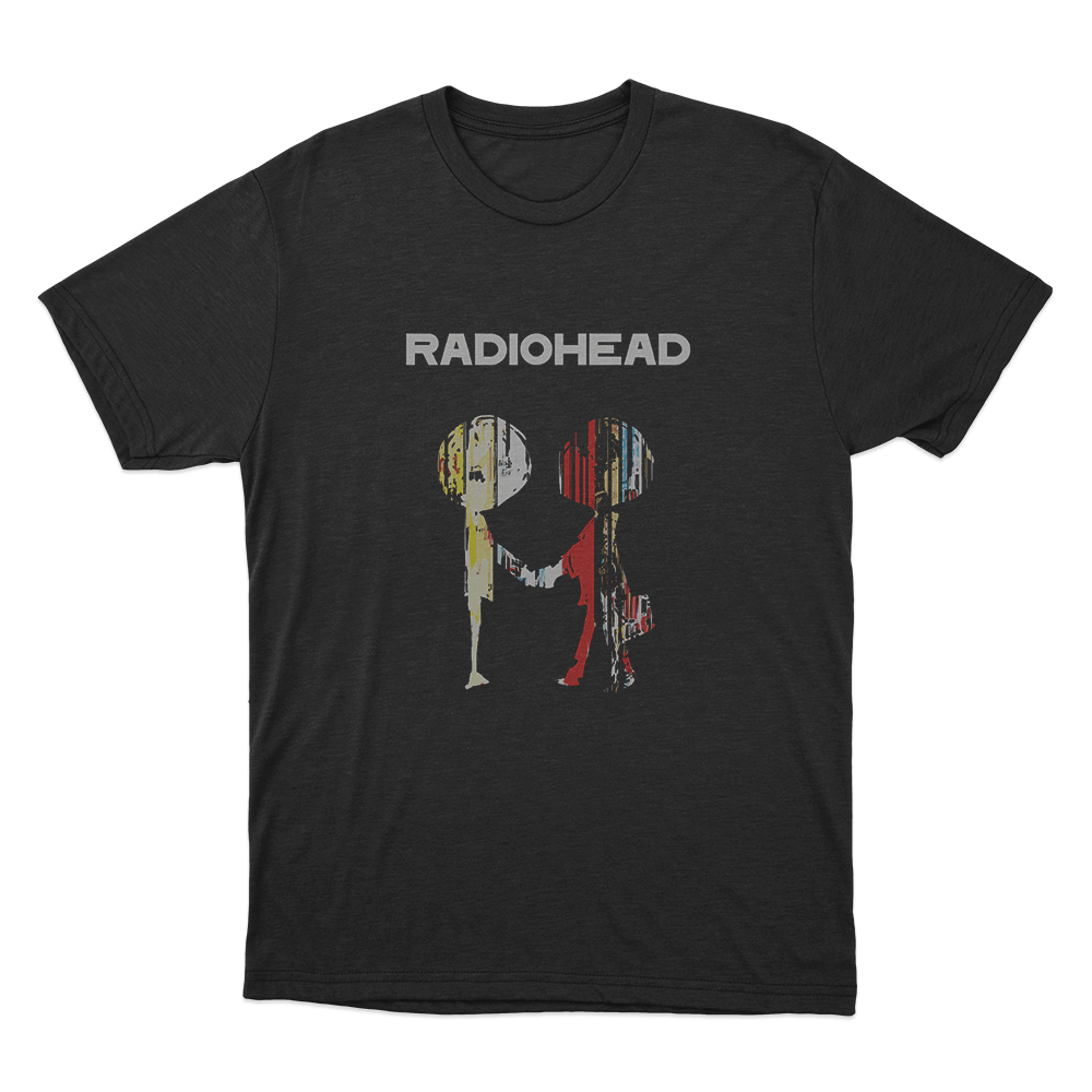 Radiohead abstract Figures Unisex T Shirt Black Radiohead abstract Figures Unisex T Shirt Black