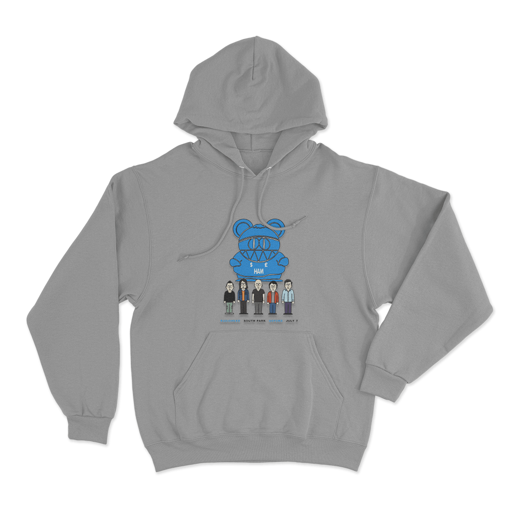 South Park Oxford Gig Art Unisex Hoodie Grey South Park Oxford Gig Art Unisex Hoodie Grey