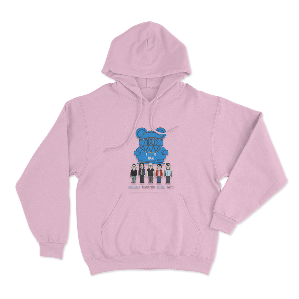 South Park Oxford Gig Art Unisex Hoodie Pink South Park Oxford Gig Art Unisex Hoodie Pink