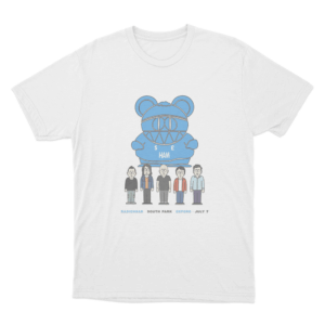 South Park Oxford Gig Art Unisex T Shirt White